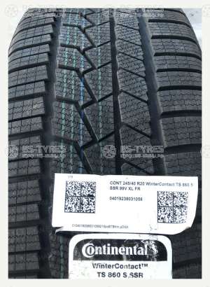 Continental ContiWinterContact TS860S SSR RunFlat 225/45 R18 95V