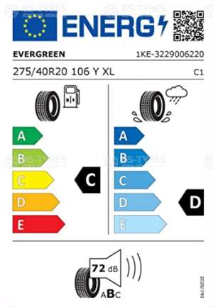 Evergreen ES880 Dynacontrol 225/45 R19 96W